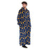 Snuggs Wearable Blanket Monk Dark Blue Bolt